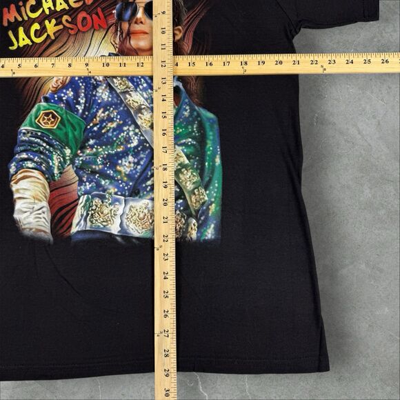 Vintage Michael Jackson Rap Tee Style Shirt NOS Rare *READ DESCRIPTION ROT* - XL - Picture 5 of 8